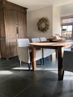 Hoffz eettafel, Ophalen, Zo goed als nieuw, 4 tot 6 stoelen