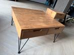 Coffee table and side table set, Ophalen, Gebruikt, 50 tot 75 cm, Vierkant