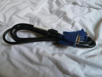 Nieuwe, ongebruikte VGA kabels, 175 cm lengte. beschikbaar voor biedingen