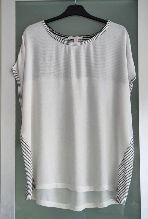 Esprit t-shirt met kapmouwtjes, wit maat 42. Als nieuw., Kleding | Dames, T-shirts, Zo goed als nieuw, Maat 42/44 (L), Wit, Korte mouw