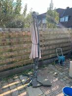 Gratis Parasol Op Voet - Wel Schoonmaken, Tuin en Terras, Parasols, Ophalen, Gebruikt, 2 tot 3 meter, Stokparasol