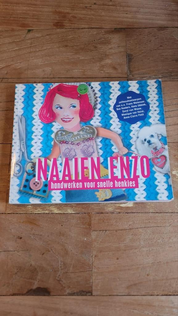 C. Halkes - Naaien enzo, Boeken, Mode, Ophalen of Verzenden, Zo goed als nieuw, Mode algemeen, C. Halkes; A. Piers