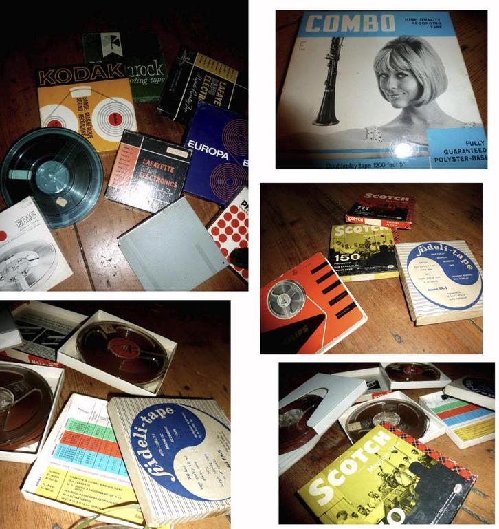 vintage - 26x scotch philips basf recorder bandjes 18cm, Audio, Tv en Foto, Bandrecorders, Bandrecorder, Ophalen of Verzenden