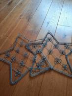 2x Metalen Ster Kaartenhouders - Kerstdecoratie, Ophalen of Verzenden
