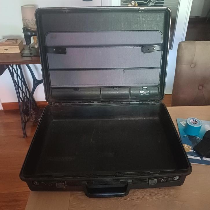 Delsey Aktetas - Vintage Stijl, Kleding | Heren, Overige Herenkleding, Gedragen, Ophalen of Verzenden