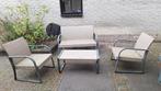 Mooie Buitenset, Tuin en Terras, Tuinsets en Loungesets, Ophalen, Gebruikt, Bijzettafel, 3 zitplaatsen