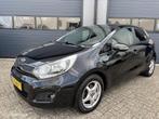 Kia Rio 1.2 CVVT Super Pack Uitvoering // 5Drs _ Cruise, Auto's, Euro 5, Electronic Stability Program (ESP), 4 cilinders, Zwart