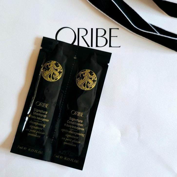 NU €5 ‼️ Oribe Signature shampoo + conditioner sample, Sieraden, Tassen en Uiterlijk, Uiterlijk | Haarverzorging, Shampoo of Conditioner