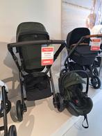 Dubatti Two Pine Green Kinderwagen + Voetenzak en Autostoel, Ophalen, Nieuw