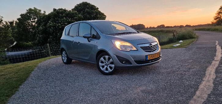 Opel Meriva 1.4 Turbo LPG 2013 Grijs! Nw Apk- Groot Ond!, Auto's, Opel, Particulier, Meriva, ABS, Airconditioning, Alarm, Bluetooth