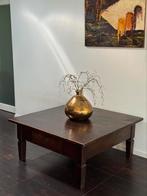 Franse, antieke salontafel | 107 x 107 cm, Ophalen, Antiek, Modern, Klassiek, Zo goed als nieuw, Minder dan 50 cm