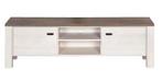 Witte meubelset met bruin eiken blad, Huis en Inrichting, Complete inboedels, Ophalen