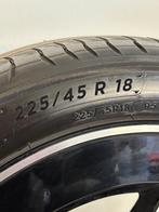 18” Mercedes C-klasse W206 S206 velgen + zomerbanden, Auto-onderdelen, Banden en Velgen, Ophalen, 18 inch, Gebruikt, Banden en Velgen