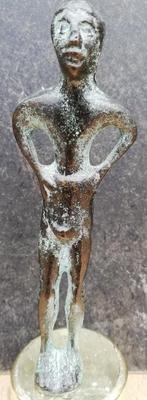 Sculptuur. Brons. 14.5 cm. Patina., Ophalen