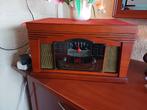 Radio en cd speler en platenspeler, Ophalen, Gebruikt