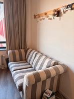 Tweepersoons zitbank, gestreept, Huis en Inrichting, Banken | Bankstellen, Ophalen, Gebruikt, 150 tot 200 cm, Tweepersoons