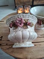 Bloempotten ., Ophalen, Rond, Aardewerk, Minder dan 40 cm