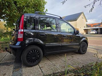 Fiat Panda 1.2 zwart 2007 - slechts 133.692 KM incl trekhaak beschikbaar voor biedingen