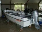 Terhi 400 C console boot met 10 pk Honda bouwj. 2001, Watersport en Boten, Vis- en Consoleboten, Binnenboordmotor, Benzine, Polyester