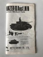 ROWASP OUTLET | Nitto No. 6 (2x) 1/76 Panzer 3 | NIET COMPLE, Overige merken, Gebruikt, Ophalen of Verzenden, Postbus 3029, 6802 DE  ARNHEM