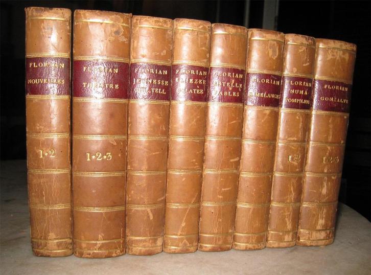 Oeuvres de Florian (1810 - 1820), Antiek en Kunst, Antiek | Boeken en Bijbels, Ophalen of Verzenden