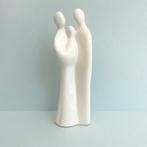 vintage porseleinen BEELD ouders met kind Deens eighties, Verzamelen, Beelden en Beeldjes, Ophalen of Verzenden, Gebruikt, Mens