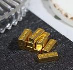 Goudstaven 60 Stuks 1:12 Poppenhuis Miniatuur, Verzenden, NL, Nieuw, SenZ