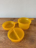Tupperware maatjes, Ophalen of Verzenden, Zo goed als nieuw, Geel, Overige typen