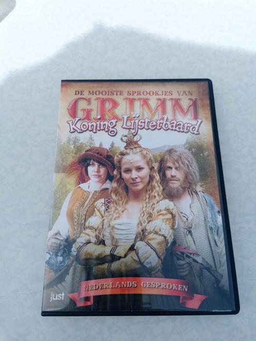 De mooiste sprookjes van Grimm Koning Lijsterbaard, Cd's en Dvd's, Dvd's | Kinderen en Jeugd, Zo goed als nieuw, Film, Avontuur
