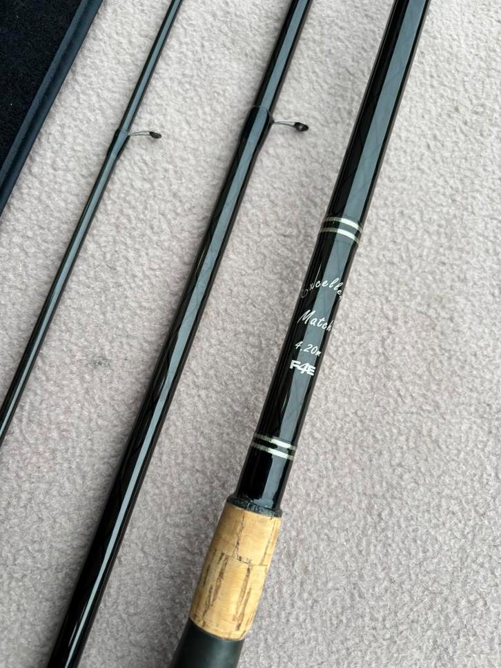 F4E excelent match 4.20 hengel / matchhengel, Watersport en Boten, Hengelsport | Witvissen, Gebruikt, Werphengel, Ophalen of Verzenden