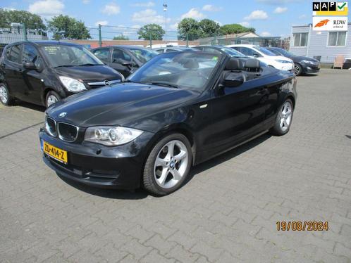 BMW 1-serie Cabrio BMW 1-serie Cabrio 118i -AIRCO-CRUIS CONT, Auto's, BMW, Te koop, 1-Serie, ABS, Airbags, Airconditioning, Boordcomputer