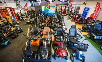 GROTE VOORRAAD SCOOTMOBIELEN NIEUW EN GEBRUIKT beschikbaar voor biedingen