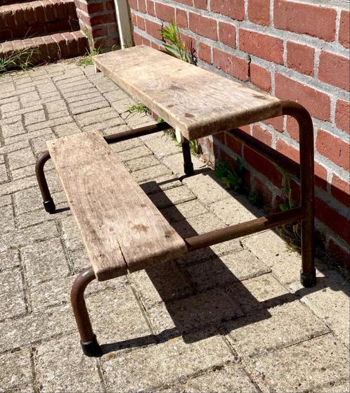 Vintage Bordtrapje / Schoolbordtrapje, Huis en Inrichting, Woonaccessoires | Overige, Gebruikt, Ophalen
