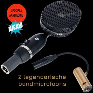 2 STUKS LEGENDARISCHE COLES 4038 BANDMICROFOONS beschikbaar voor biedingen