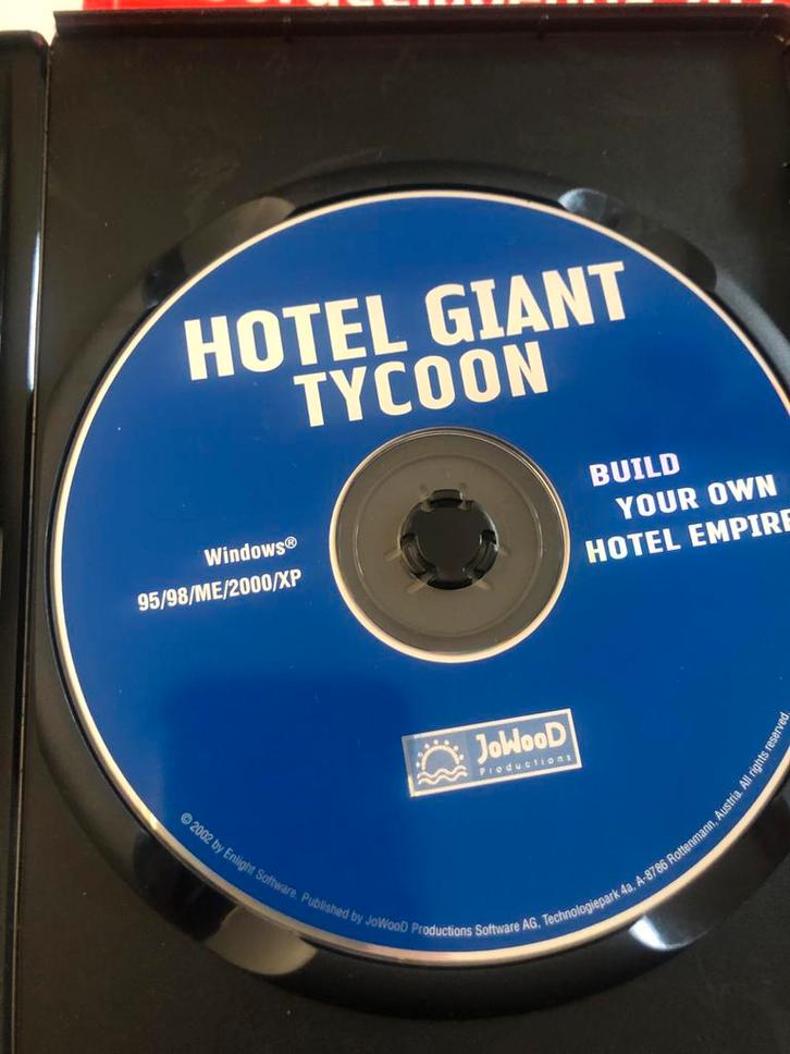 Hotel Giant Tycoon - PC Game, Spelcomputers en Games, Games | Pc, Gebruikt, Simulatie, 1 speler, Vanaf 3 jaar, Ophalen of Verzenden
