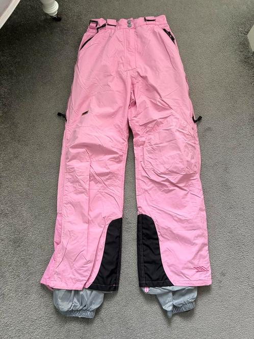 Lichtroze skibroek, valt als maat XS/S, Kleding | Dames, Wintersportkleding, Gedragen, Broek, Maat 36 (S), Ophalen of Verzenden