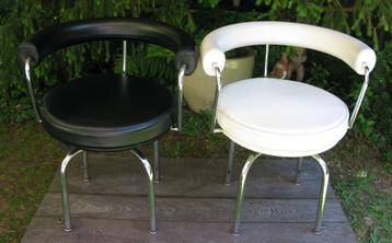 CASSINA LC7 DRAAISTOEL LE CORBUSIER beschikbaar voor biedingen