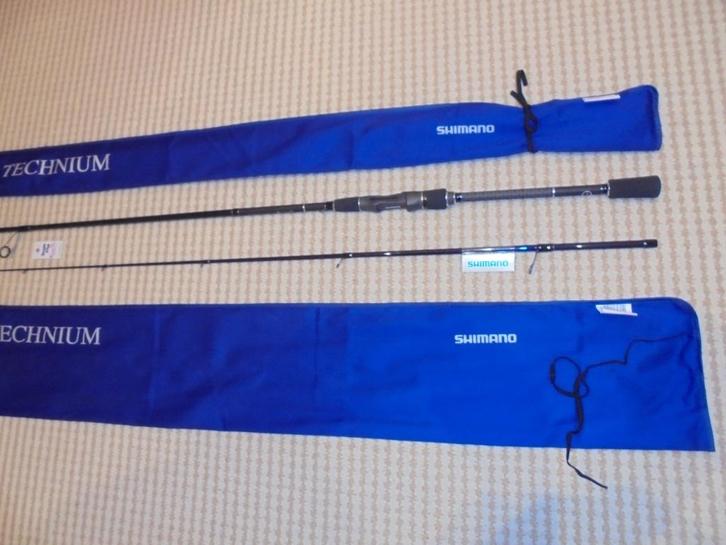 Shimano Technium AX Predator spinning hengel 2,33m 7-21g., Watersport en Boten, Hengelsport | Roofvissen, Nieuw, Werphengel, Ophalen