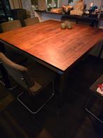 Bert Plantagie Noten Eettafel - 160x160 cm, Huis en Inrichting, Tafels | Eettafels, Ophalen, Gebruikt, 150 tot 200 cm, Vierkant