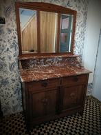Antieke kaptafel, wastafel, commode., Huis en Inrichting, Tafels | Kaptafels, Ophalen, Hout, Minder dan 100 cm