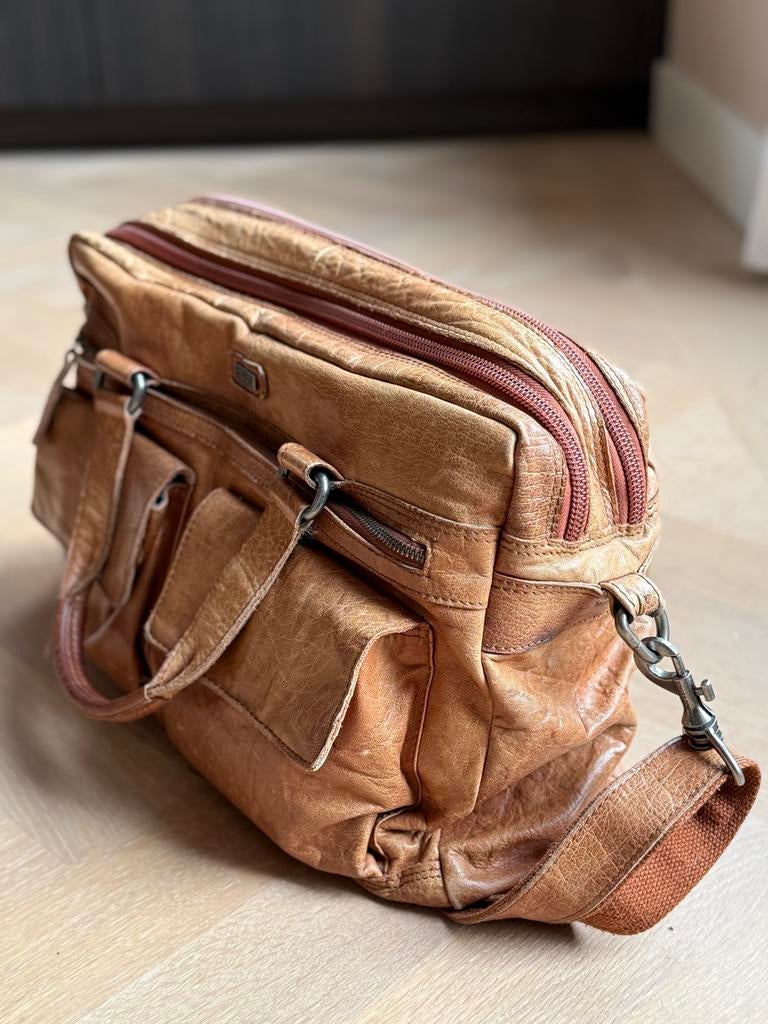 Spikes & Sparrow Laptoptas - Ruim Model, Ophalen of Verzenden, Gebruikt, Bruin