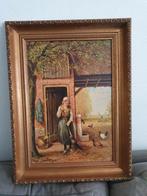 Mooie lijst met prent van cav van Diggelen 55x41cm, Antiek en Kunst, Kunst | Schilderijen | Klassiek, Ophalen of Verzenden