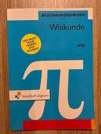 Basisvaardigheden wiskunde HTO, Ophalen of Verzenden, Zo goed als nieuw, Overige niveaus, Wiskunde B