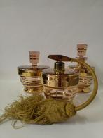 Vintage Bohemian glas toilettafelset, Antiek en Kunst, Antiek | Glas en Kristal, Ophalen of Verzenden