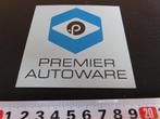 sticker Premier Autoware, Ophalen, Zo goed als nieuw, Bedrijf of Vereniging