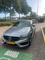 Mercedes-Benz C-Klasse C180 AMG Line 2015, Automaat, 65 €/maand, 1800 kg, Zwart
