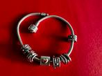 Complete Pandora armband, Ophalen, Zo goed als nieuw, Goud, Zilver