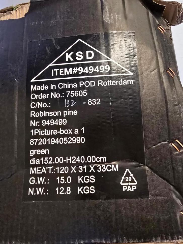 kerstboom, Diversen, Kerst, Gebruikt, Ophalen