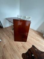 Heldense mahonie houten tafel, Huis en Inrichting, Ophalen, Overige materialen, 75 cm of meer, Zo goed als nieuw