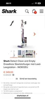 Shark Detect Pro IW3611EU - Draadloze stofzuiger -, Ophalen of Verzenden, Zo goed als nieuw, Minder dan 1200 watt, Stofzuiger